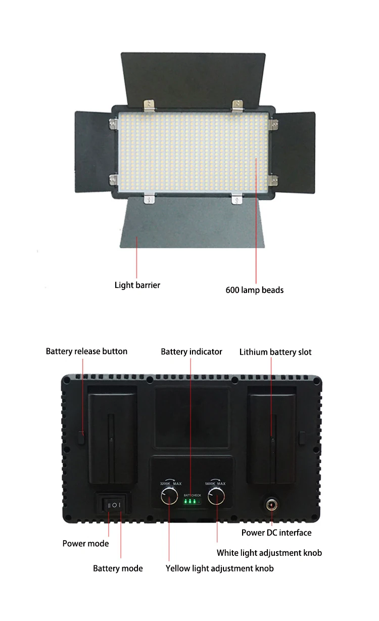 The best-selling high-quality small handheld portable photography light LED Supplement light lamp
