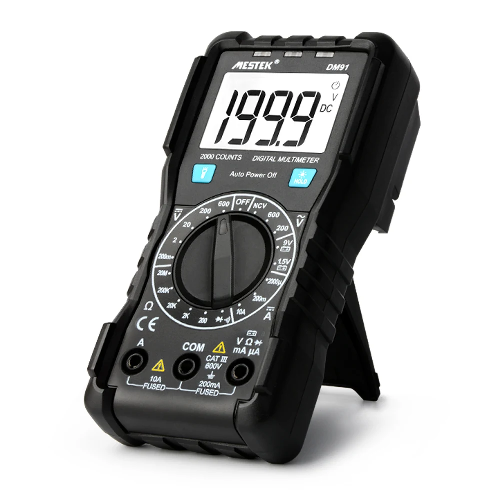 Current Resistance Diode test ETL 1999 Counts AC/DC Ammeter Voltmeter Multimetro Tester Multimeters Voltage Multimeter for DM91