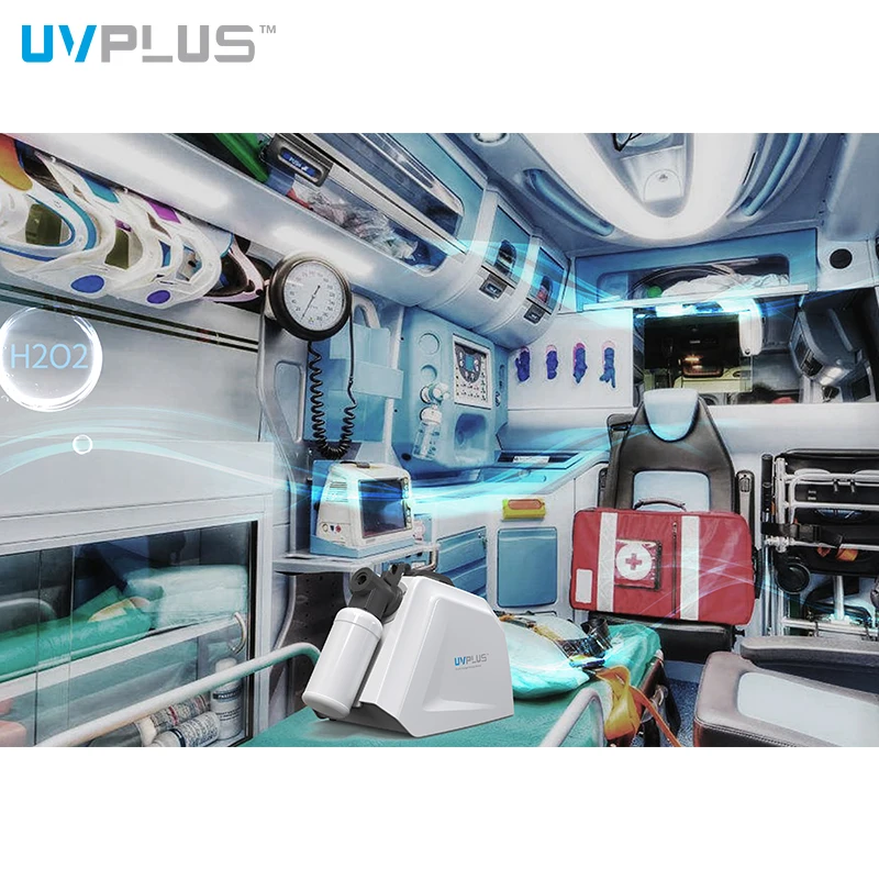 UVPLUS 500 вт профессиональная машина скорой помощи дезинфекция сухой туман пероксид водорода стерилизатор