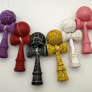 Customize OEM&ODM Wholesales New Colorful Hot Sell Jumbo Wooden Kendama Balls Toys Kids Educational Toy 3+ Years