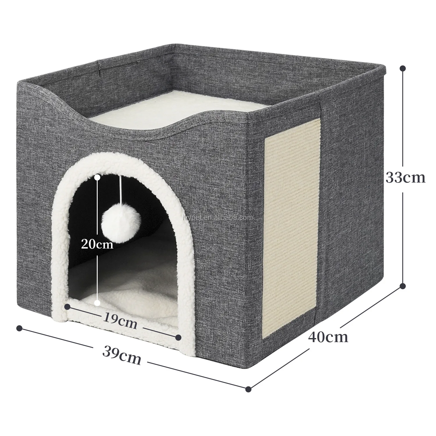 product new arrival eco friendly pet house cat calming pet dog bed-52