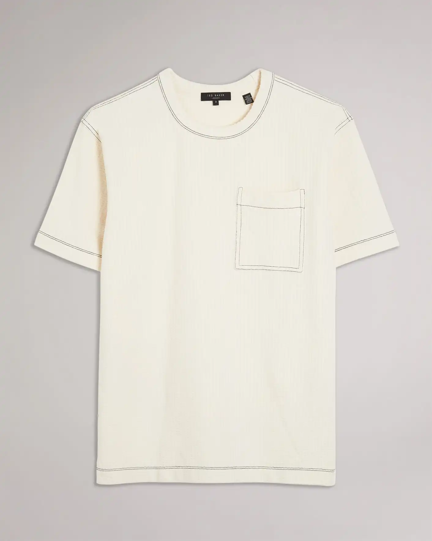 Louis Vuitton Signature 3D Pocket Monogram T-Shirt L Beige