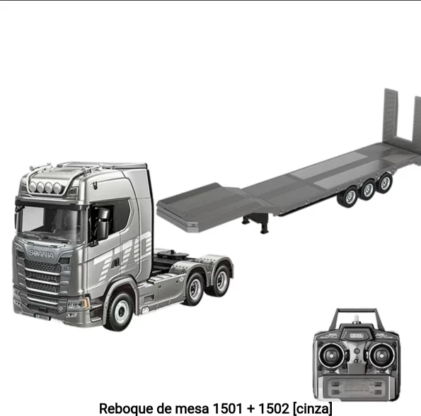 Huina 1502 1/18 フラットトレーラー ※Huina 1501専用 Huina 1501専用】Huina 1502 1/18 フラットトレーラー Plastic