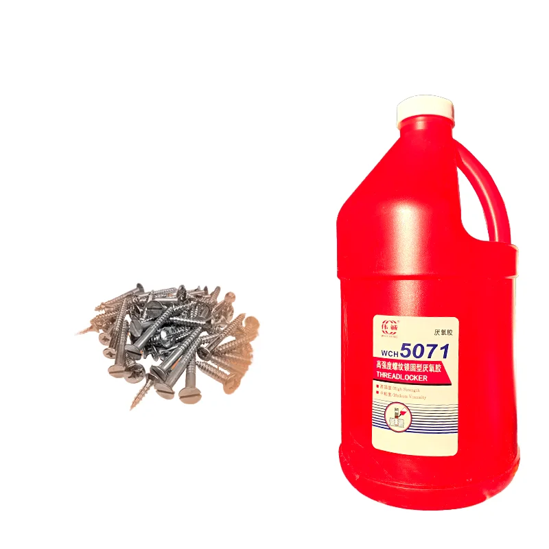Fast-Drying Heat-Resistant Anaero Adhesive High-Strength Thread Locking Seal & Bonding Glue for Metal Screw Locks