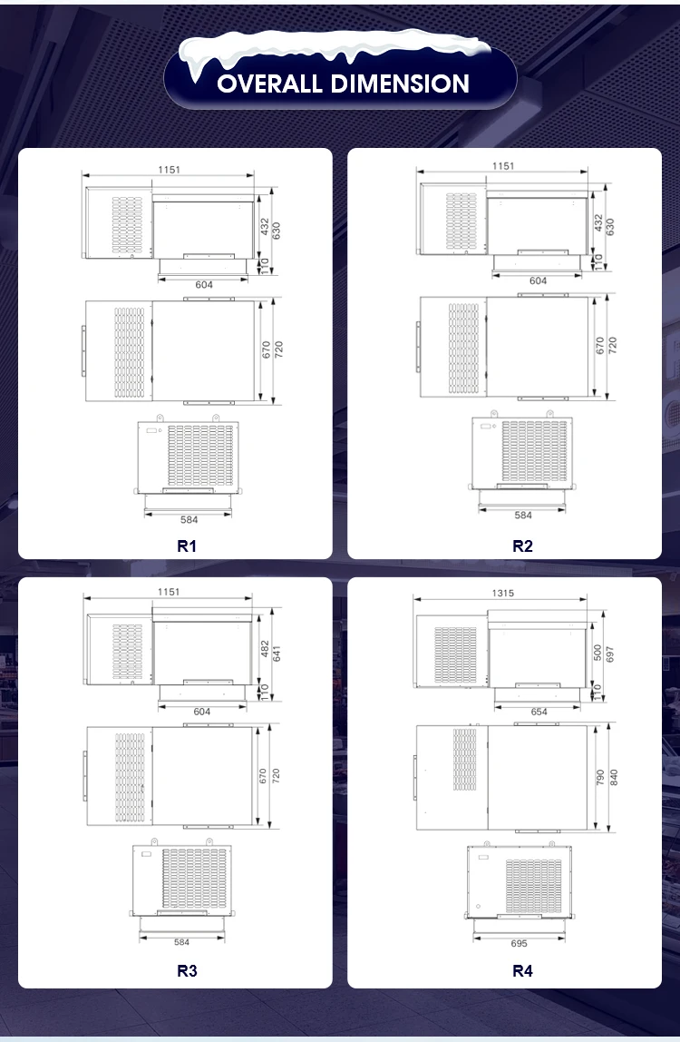 Condensing Unit, 3.5HP, Roof, Monoblock, 3120W - detail 14