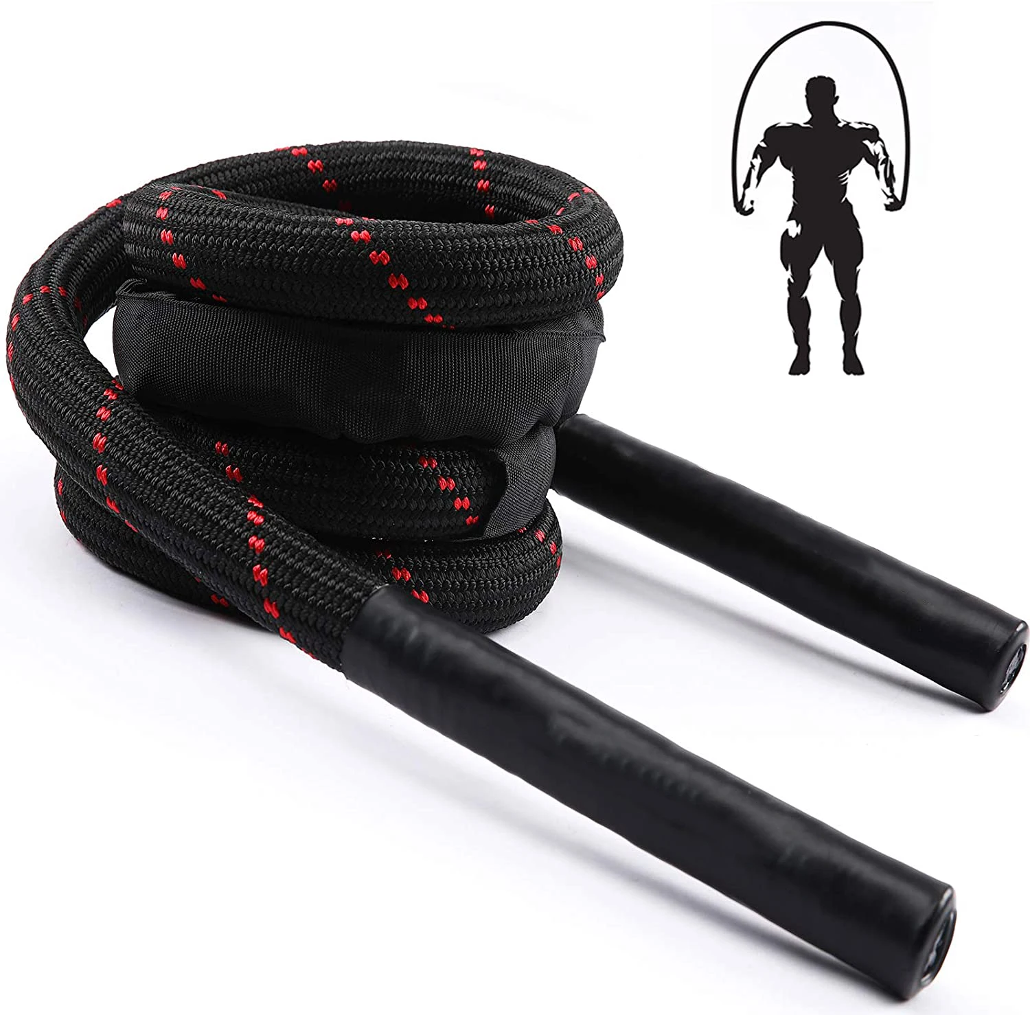Adult Exercise Battle Ropes Men Women Heavy Skipping Jump Rope For ...