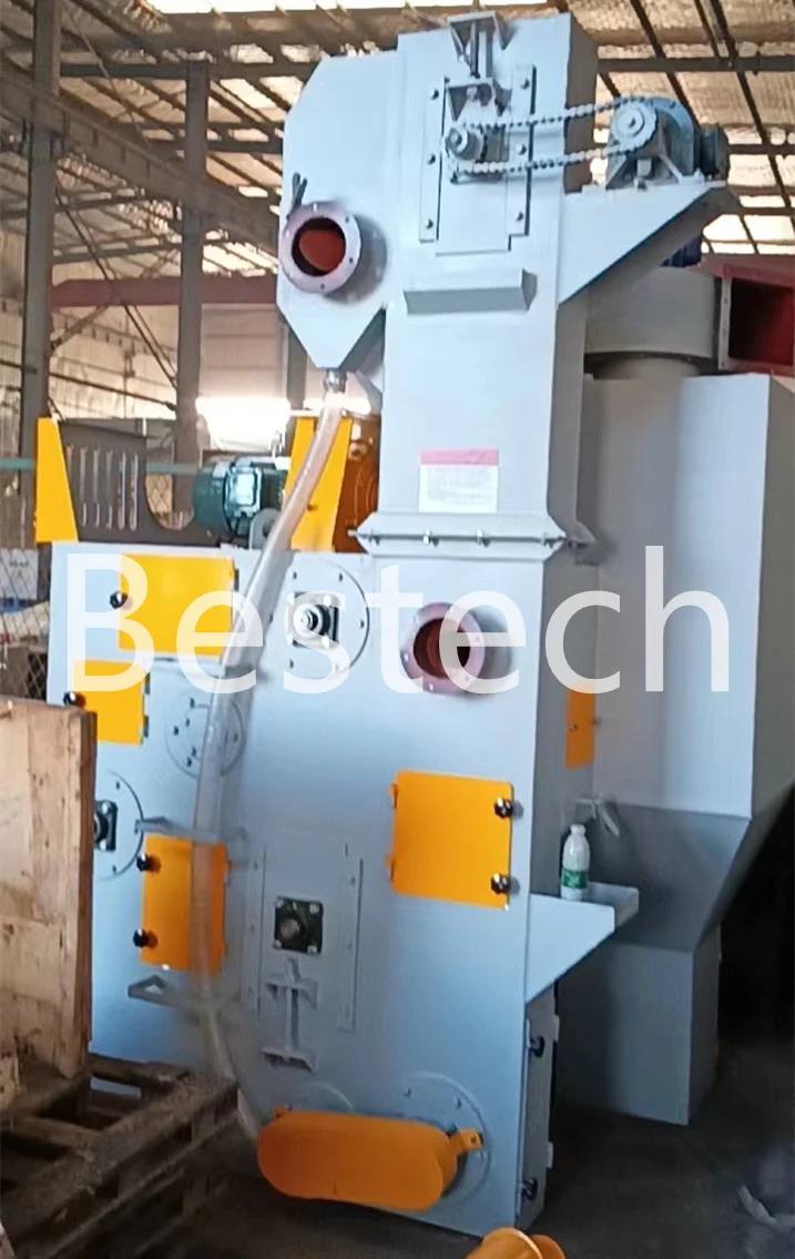 Q326 Apron belt shot blasting machine, Shot peening machine