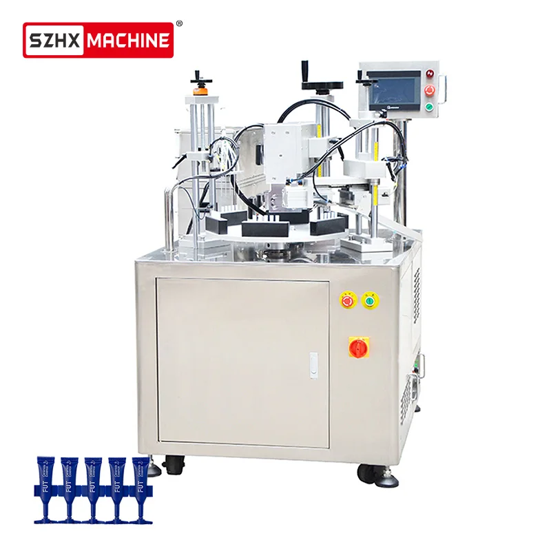 Горячая продажа автоматическая прокладка монодоза машина для наполнения и запечатывания труб