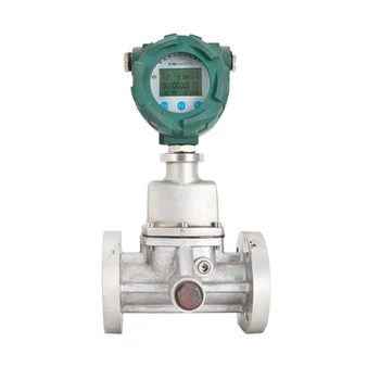 24V Powered Vortex Flow Meter with Aluminum Alloy Body Material