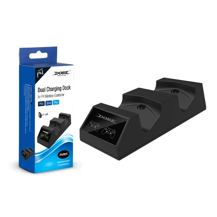 Wireless Game Controller Speed Charger for PS4 Dual Dock