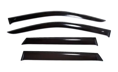 Mugen Injection Materials Rain Deflectors for Toyota Hilux 2005-2014 Auto Wind Deflector Window Visor Acrylic Car Deflectors