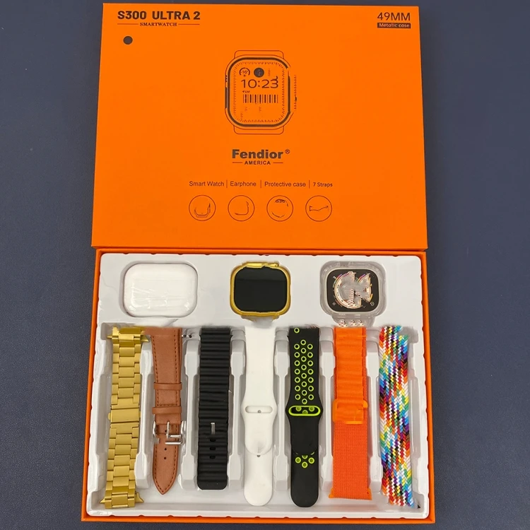 S300 Ultra Smart Watch Suit 7 In 1 Straps Serie 9 Reloj Inteligente