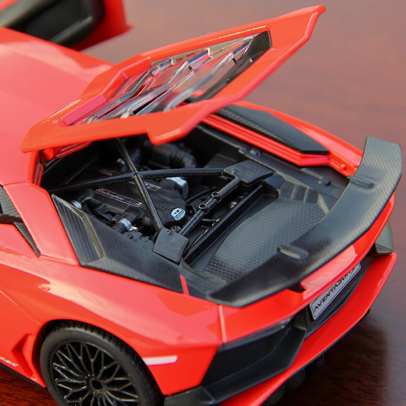 Bburago 1:24 Lamborghini Aventador LP750-4 Model Car Static DieCast  Vehicles Model Toys Diecast Voiture