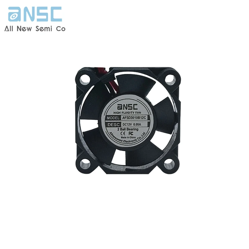 DC Fan 5 V 12 V 30x30x10 3010 mini square 30x30 30mm 1.2inch cooling Fan