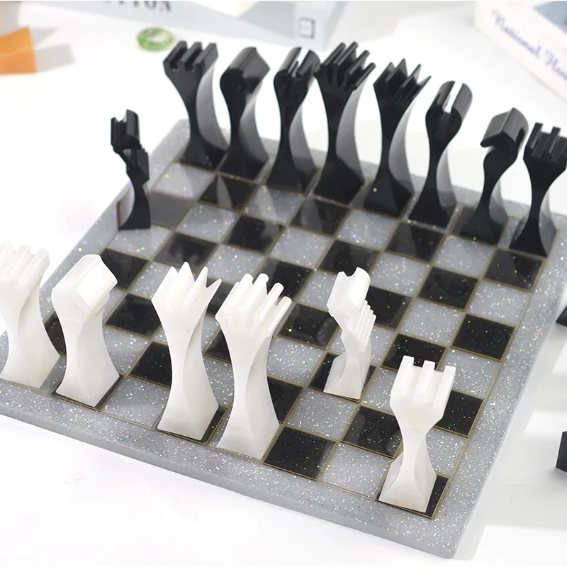 China Factory Chess Silicone Mold, Family Games Epoxy Resin