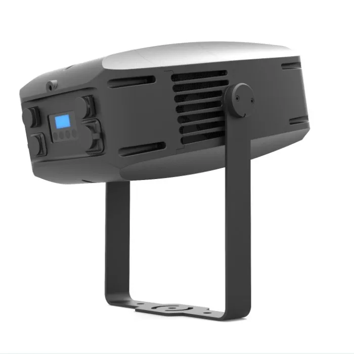 Светодиодный прожектор с логотипом gobo, 200 Вт, уличный водонепроницаемый Светодиодный прожектор с зумом GOBO