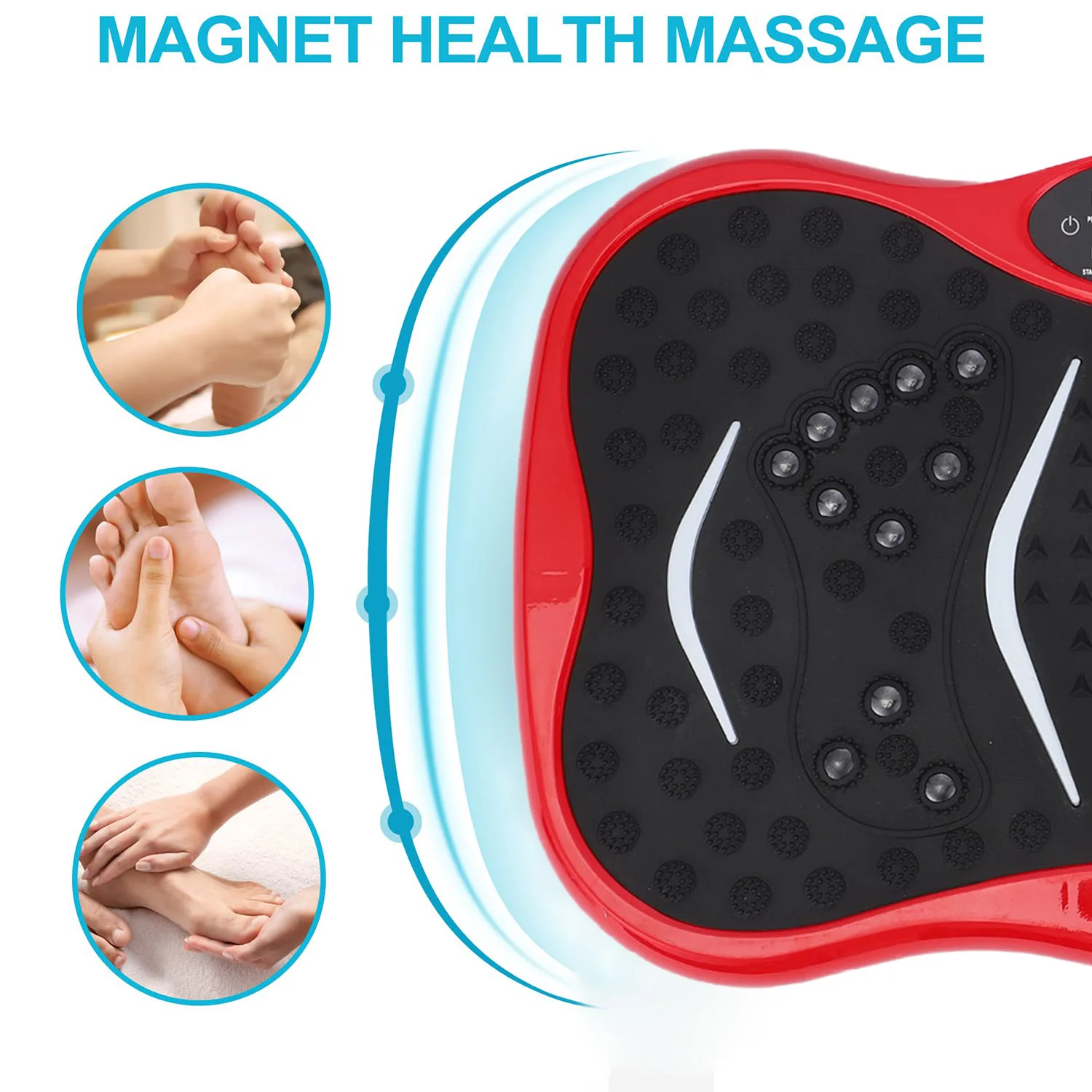 Professional Small Fitness Blue Tooth Vibration Plate Portable Exercise Vibration Platform Machine
