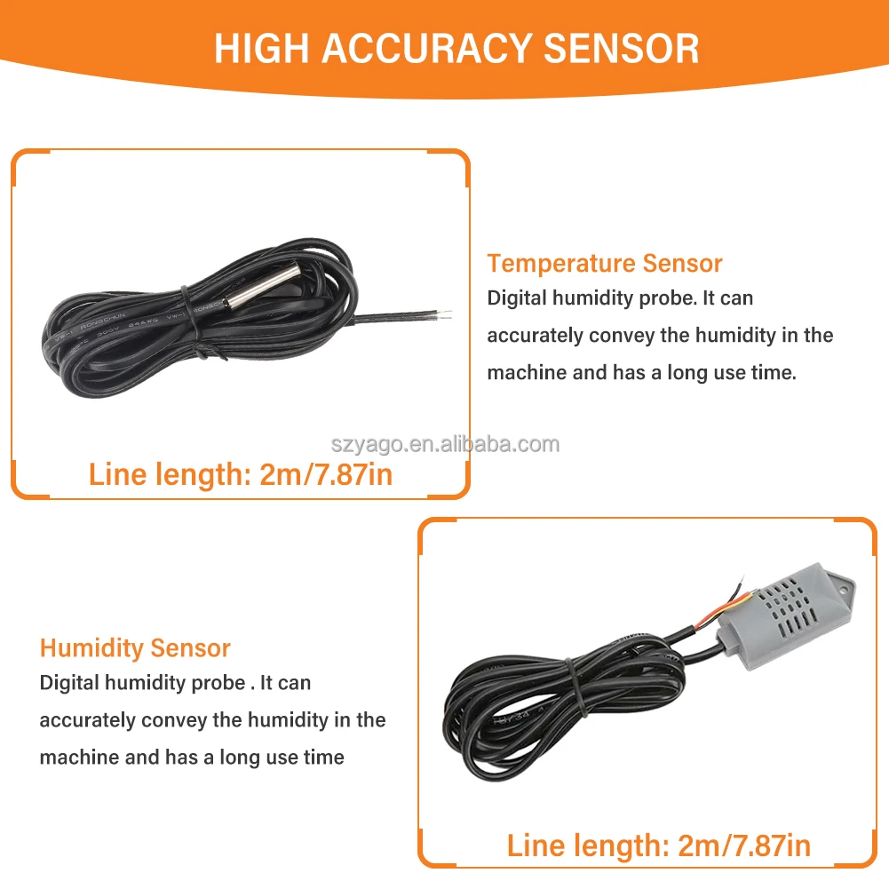 Digital Automatic Small Egg Incubator Thermostat Controller for Humidity and Temperature Controlling XM-18