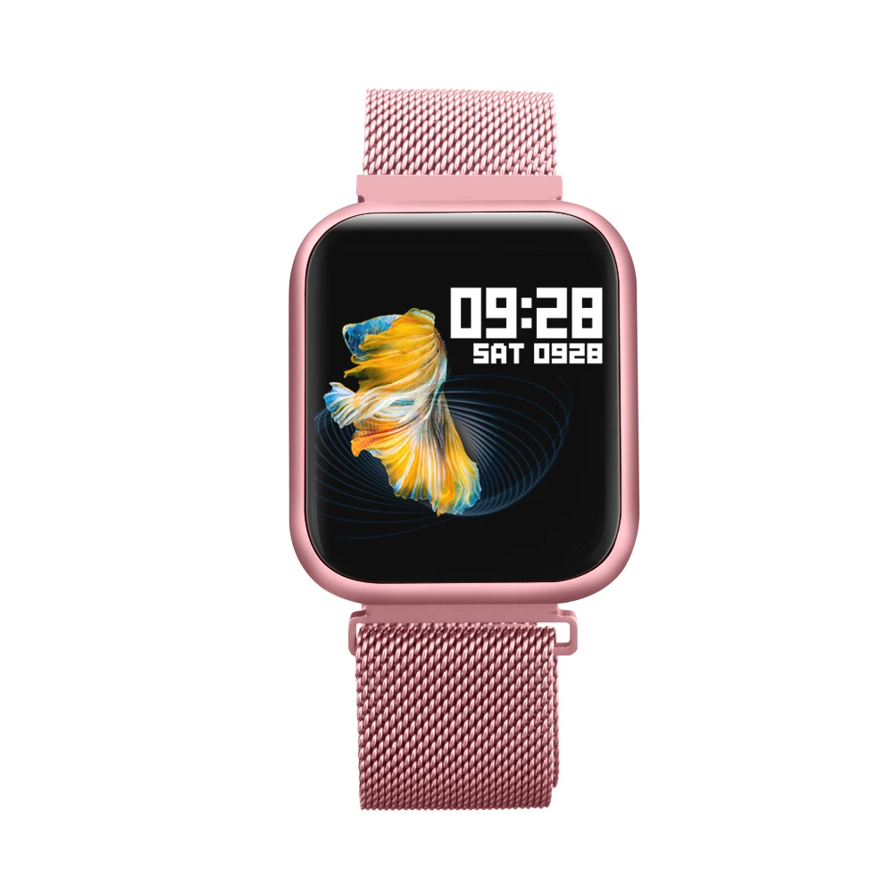 Newest Dynamic Heart Rate Fit App Smart Watch Full Touch Screen Smartwatch  P80 With Real Time Blood Pressure Oxygen Monitoring - Buy Newest Dynamic  Heart Rate Fit App Smart Watch Full Touch