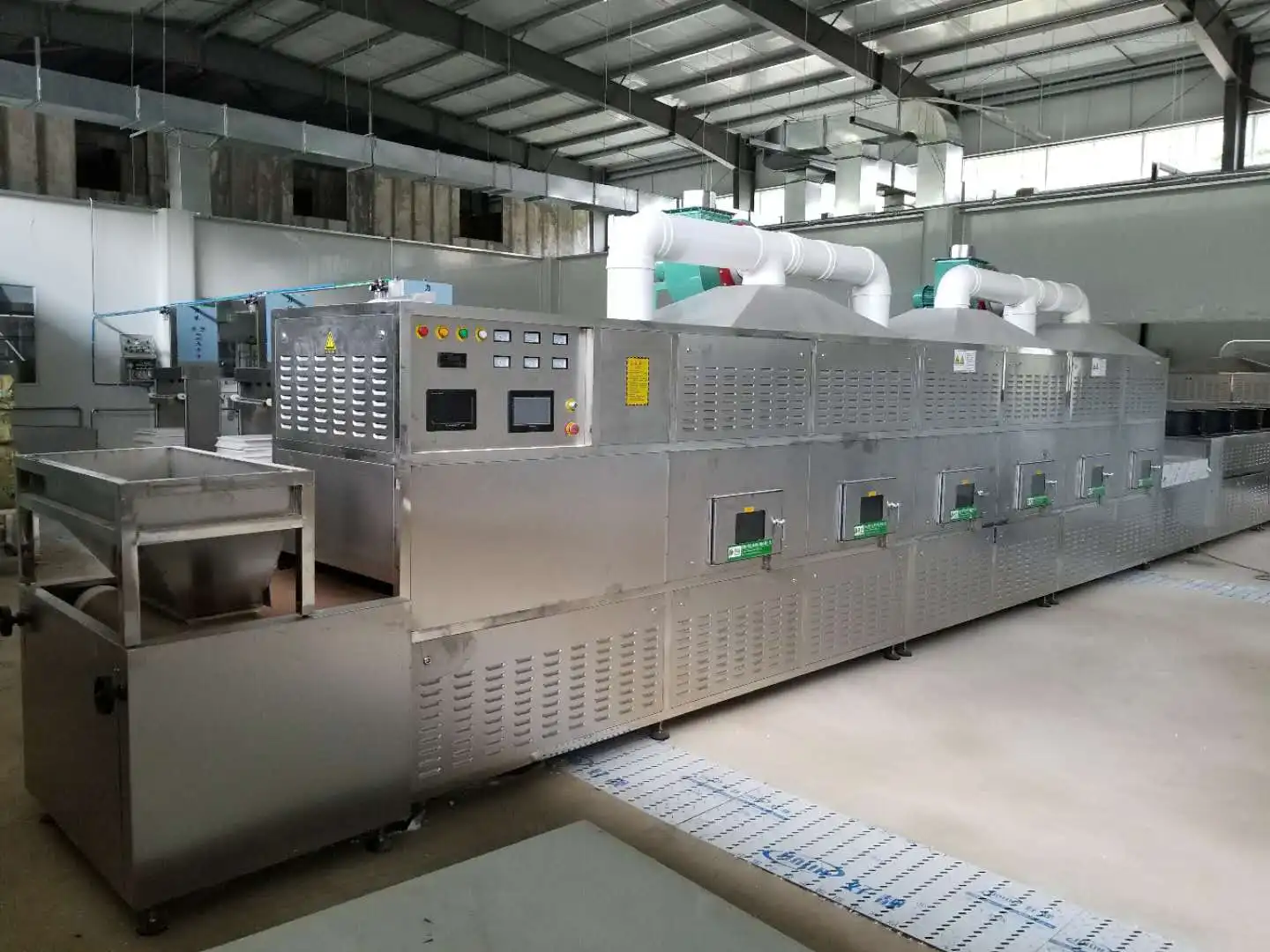 microwave tobacco Tobacco Microwave Dryer Tobacco Tunnel Drying Machine Tunnel Type Microwave  Sterilization Dryer