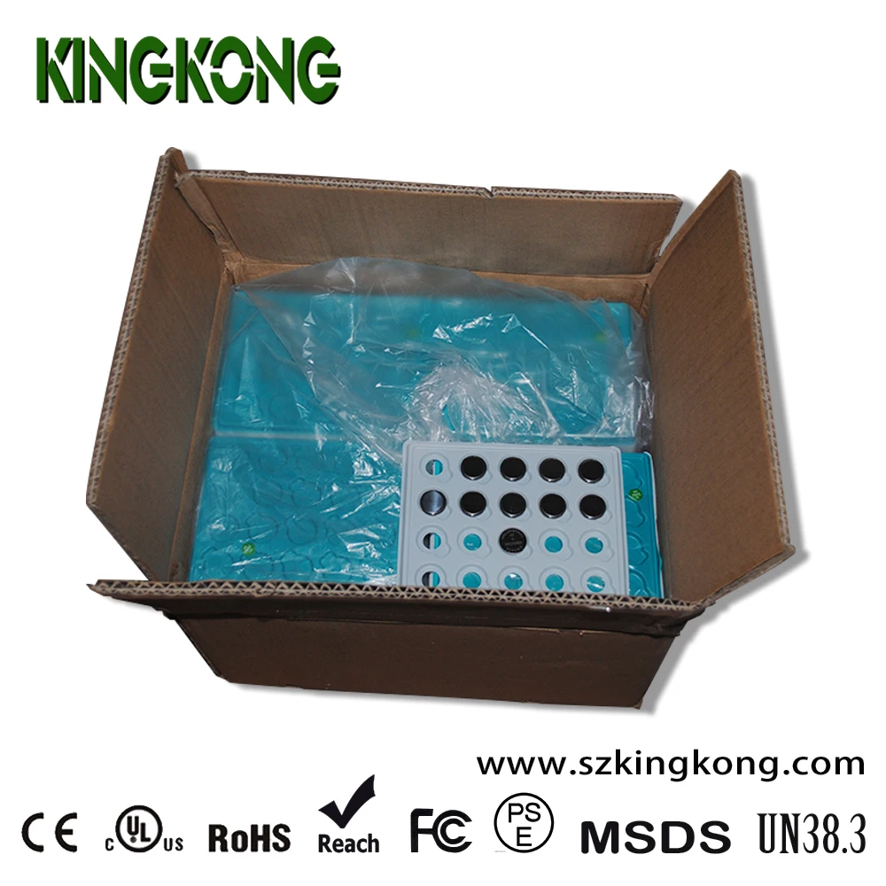 
Литий-ионный перезаряжаемый кнопочный аккумулятор Kingkong Brand LIR1254 3,6 V 60mAh 