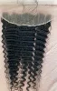 transparent lace deep wave