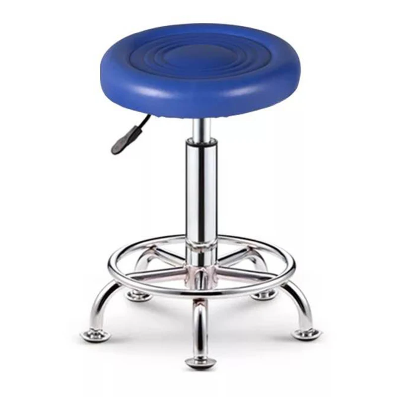 Дешевый подвижный стул для химической лаборатории из нержавеющей стали с колесами удобный полиуретана лабораторий и технических специалистов