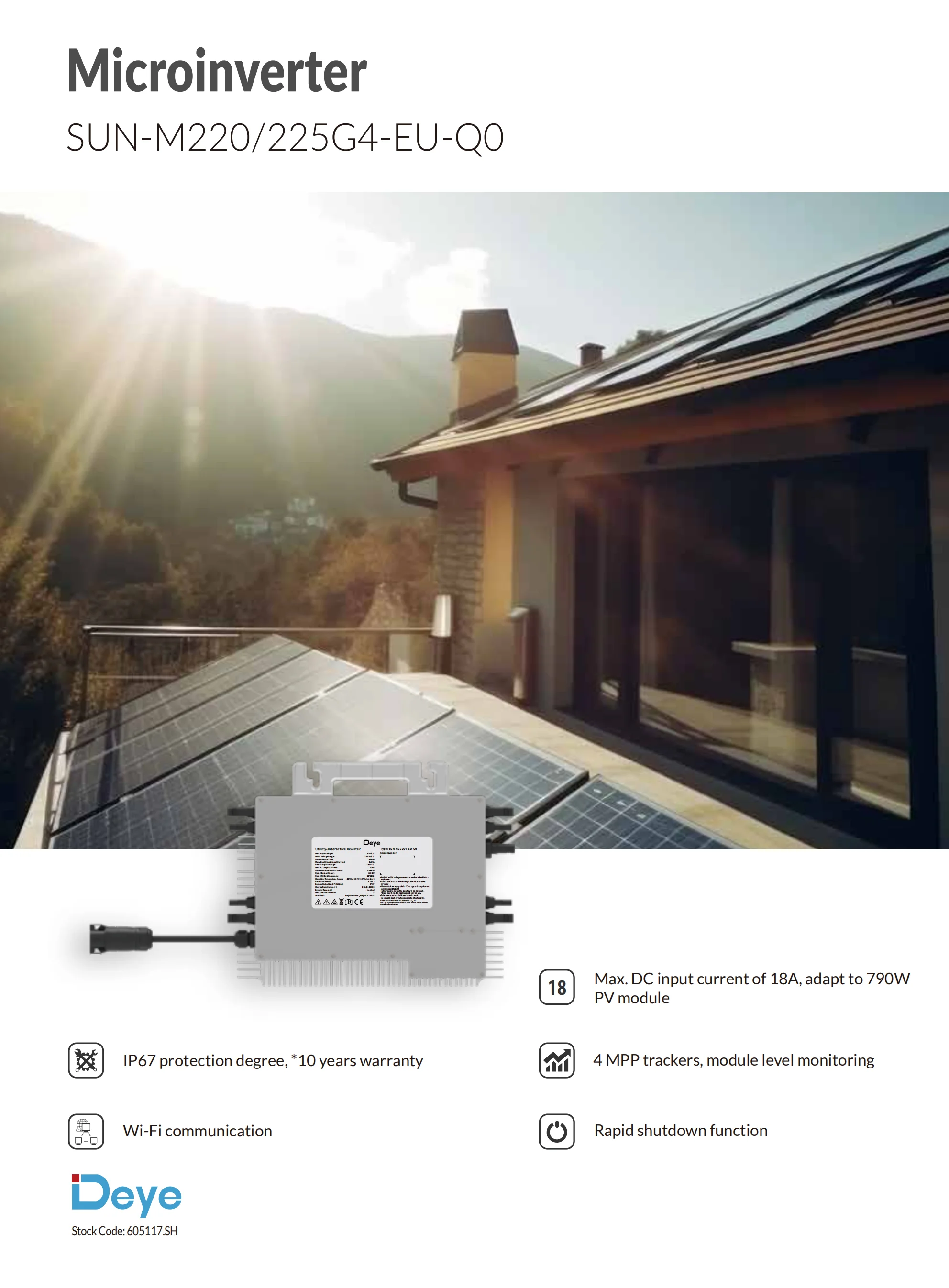 2250w micro inverter onduleur inversor single phase 4mppt home solar system-1