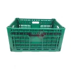 Plastic Box Bright Color Fruit Basket Supermarket Display Crate Cargo Recycling Plastic Box