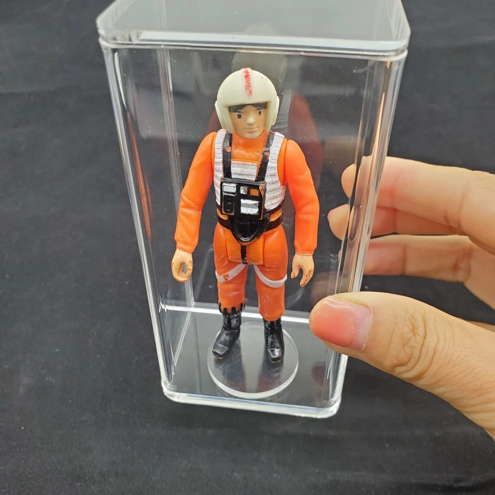 Clear Plastic Clamshell Display Case For 3.75" Action Figures - Perfect For GI Joe & Star Wars