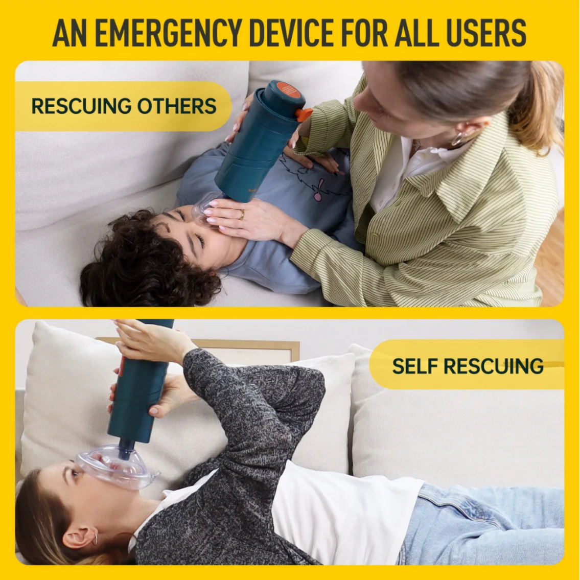Sonmol Automatic Choking Rescue Anti Choking Device Aiway Throat Obstruction Blockage Removal Manual Suction Emergency