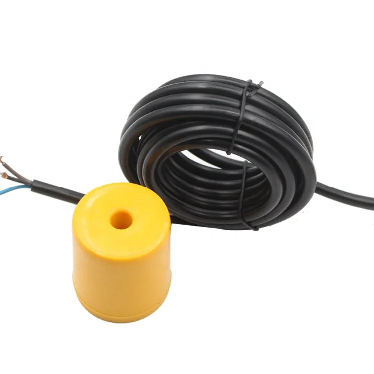 Rubber PVC Cable Level Float Switches Water Tank Level Sensors Plastic Cistern Float Switches