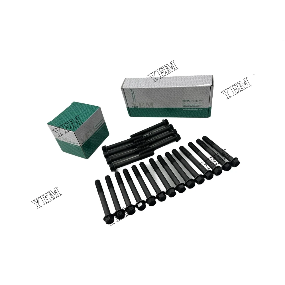 For Doosan / DEVELON Excellent Quality P222LE Cylinder Head Bolt Engine Spare Parts