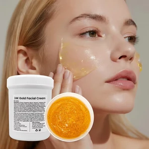 Soothing 24K Gold Face Cream for Sensitive Skin Hyaluronic Acid Centella Asiatica & Calming Hydrating Skin Repair Nourishing