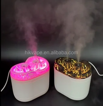 Home Air Quality Appliances Aroma Diffusers Ultrasonic Nebulizer Diffuser Aromatherapy Volcano Design Luxury Aroma Diffuser