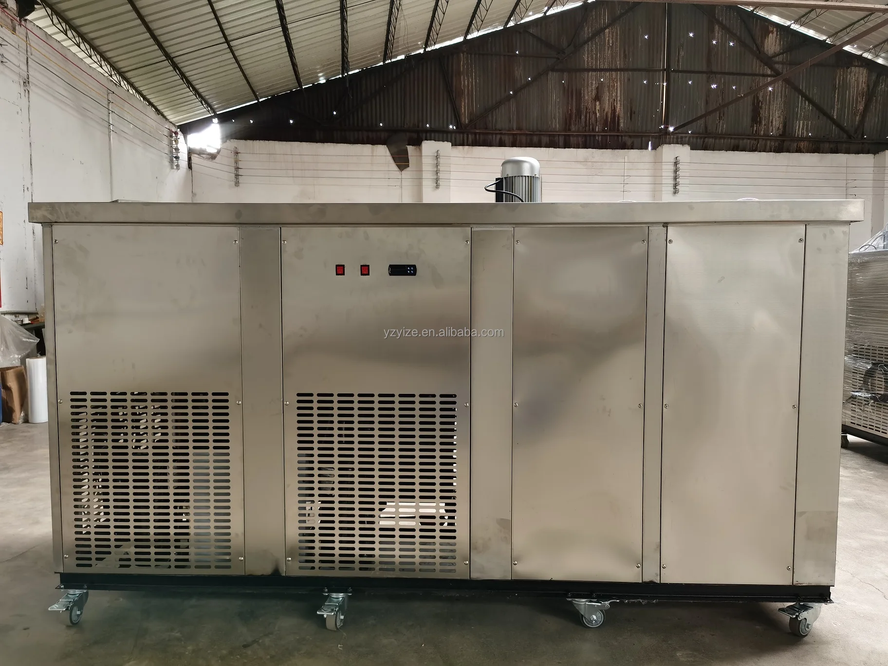 Industrial Direct Cool 500kg 1 Ton Ice Block Maker Commercial Ice Block