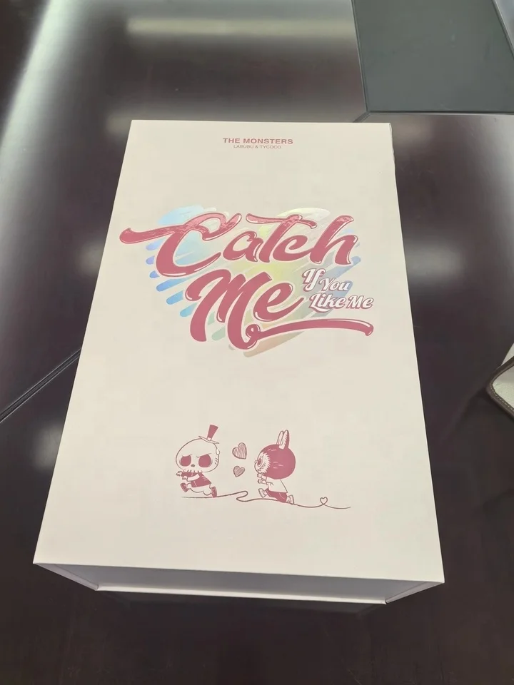 Labubu Pink Vinyl Doll - Limited Edition Collectible Plush