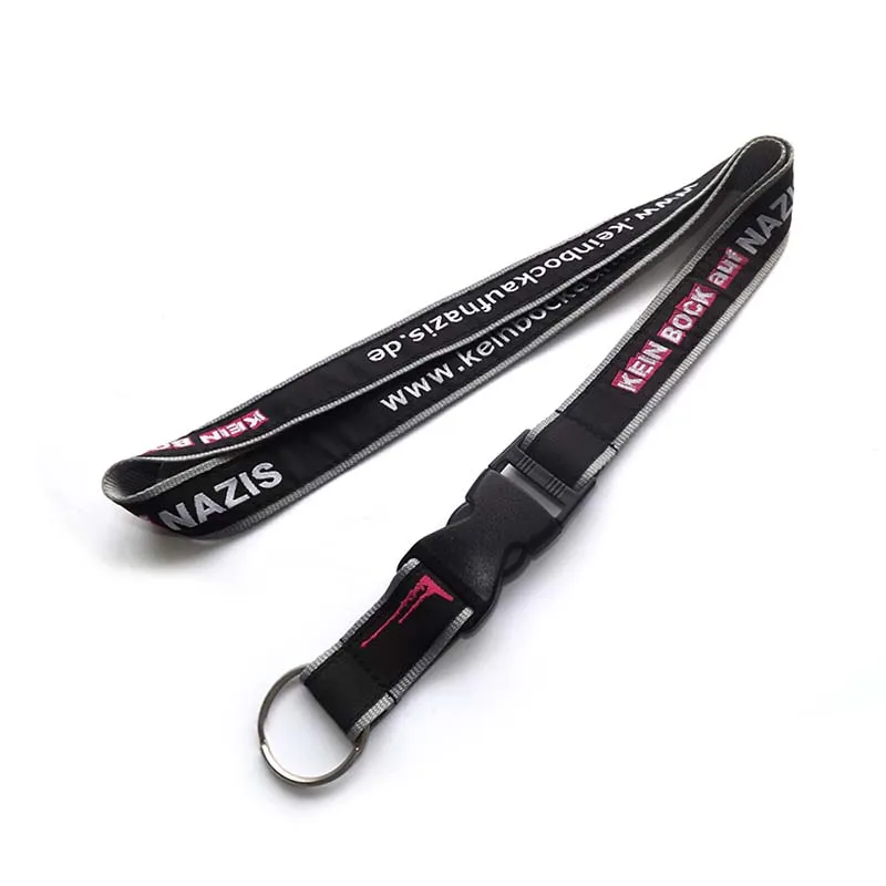 Custom Event Advertising Promotion Neck Keychain Lanyard Custom