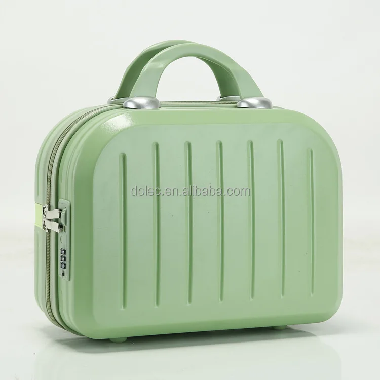 Promotional Gift Rivet Style Case 14 "small Suitcase Pcpp Hanging Rod