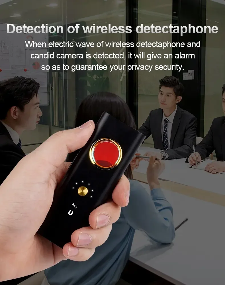 R35 Spy Camera RF Wireless WiFi Detector Women Security Car Hotel Room Hidden Camera Detector