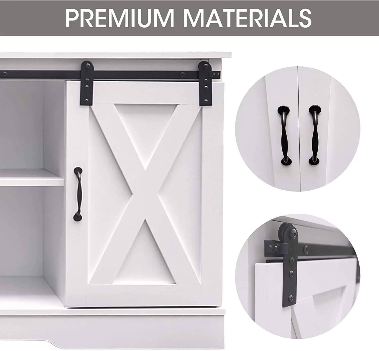 Современный развлекательный центр деревянная медиаприставка для хранения раздвижная дверь сарая телевизионная