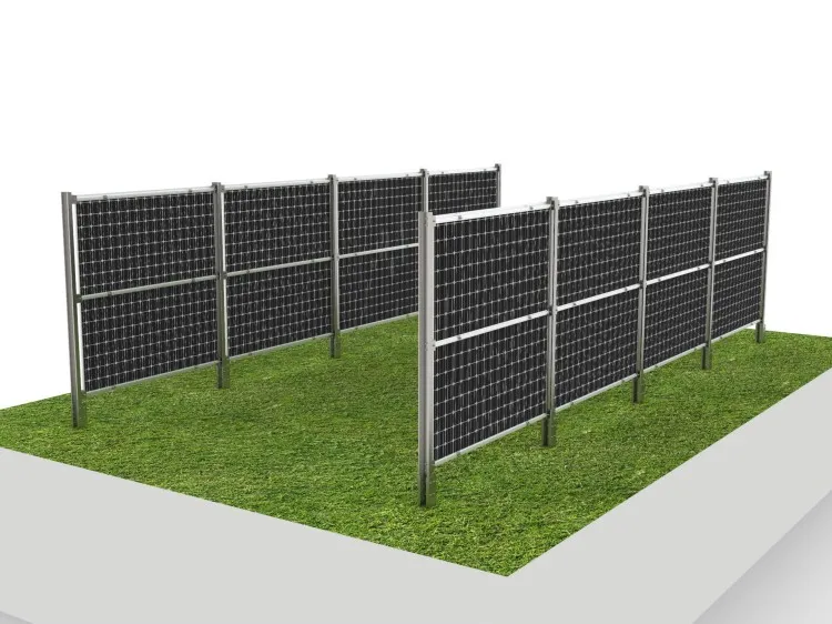 Sunlink Vertical Stand Ground Mount Solar Racking Fence Efficient Solar ...