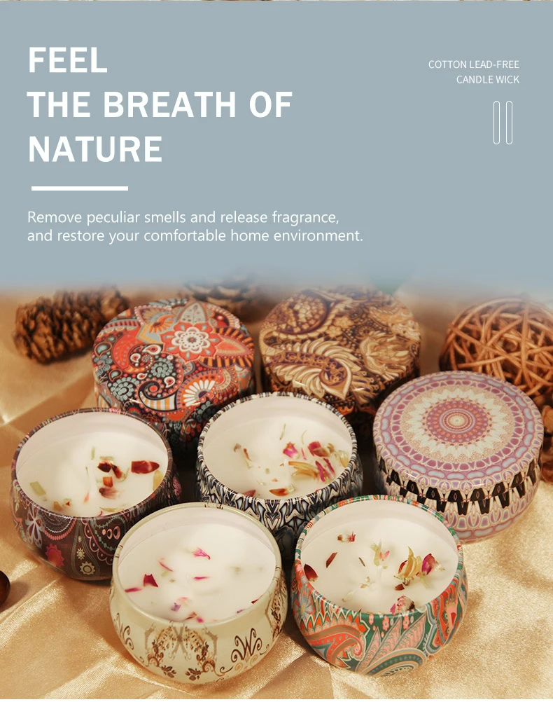 Aromatherapy Candles Home Bedroom Sleep Aid Aromatherapy Companion Gift