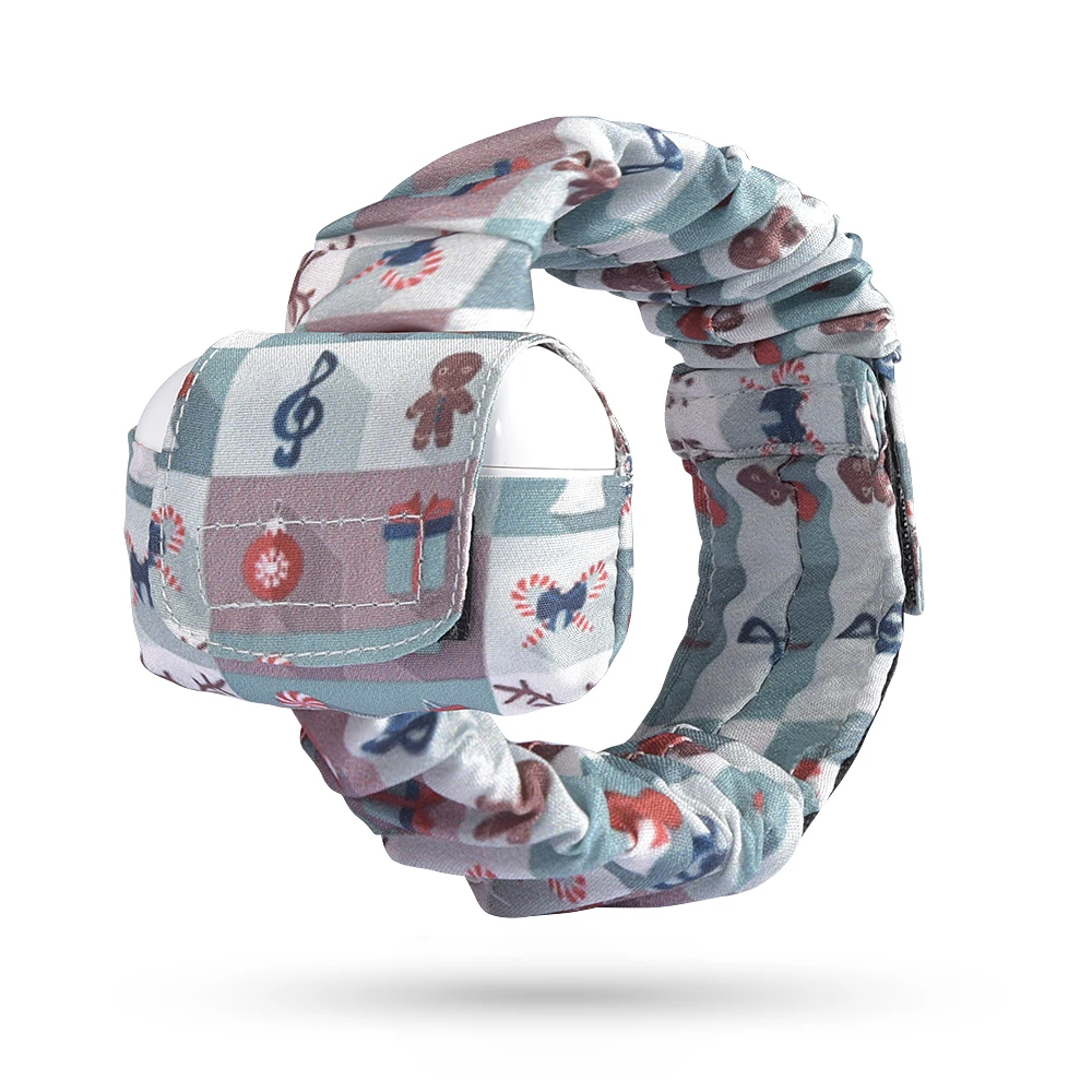 Защитный чехол для Airpod Pro тканевый ручной работы наушников Apple Airpods