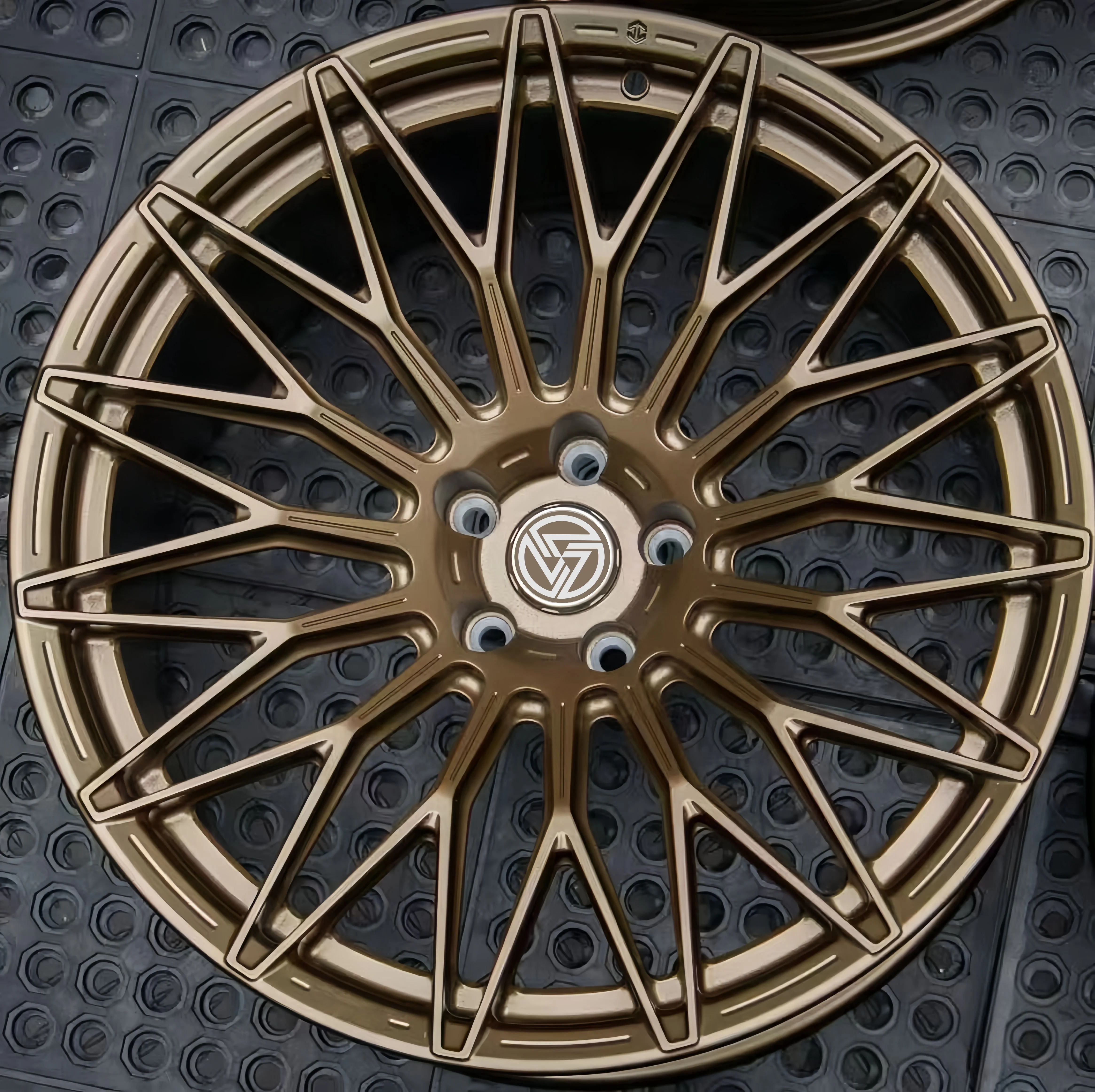 XINLAI Custom Deep Concave Bronze 5x114.3 5x120 5x112 18 19 20 21 22 Forged Wheels Passenger Car Wheels for E90 F30 W464 W213 - Image 2