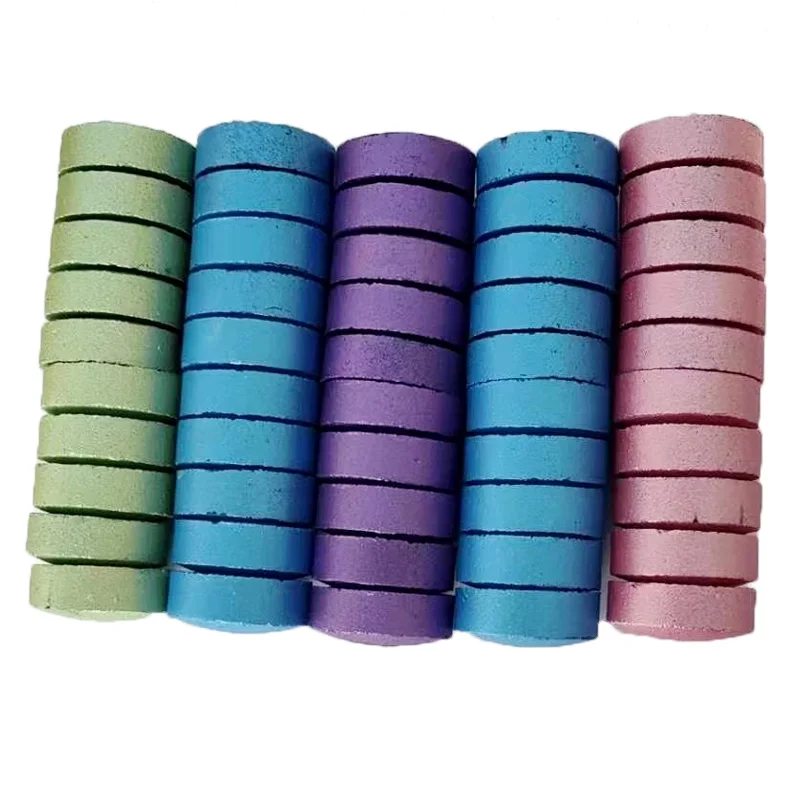 Синий зеленый розовый фиолетовый уголь