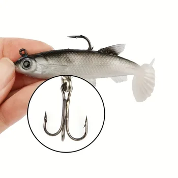 Minnow Lua Bait Silver Fish Knife Metal Sinking Water Long Casting Slow Sinking Sea Fishing Saltwater Fish Hooks Crappie Bass – Metal Jig – view 4