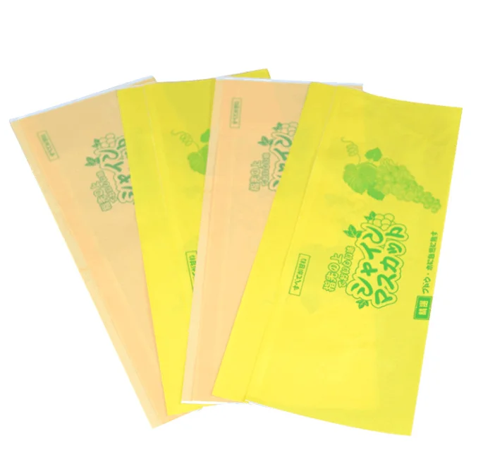 Fruit Growing Gravure Printed Carbon Coated Recyclable Brown Kraft Paper Bags Square Bottom Custom Logo Custom Color Patch