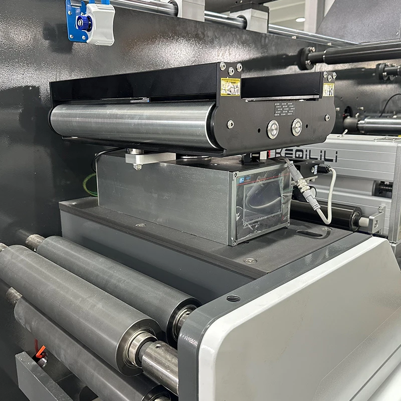 High Speed Stack Digital Thermal Paper Logo Multi-color 12 Color PVC Barcode Printing Press Machine