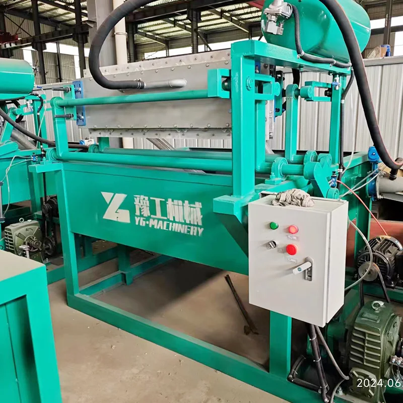 Fully Automatic Egg Tray Machine Egg Dish Carton Production Line Equipment Egg Tray Making Machine